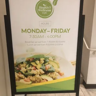 a sign for monday - friday