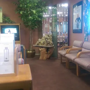 Reception area