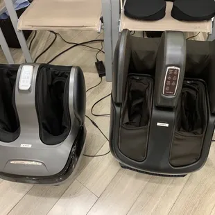 two foot massagers on the floor