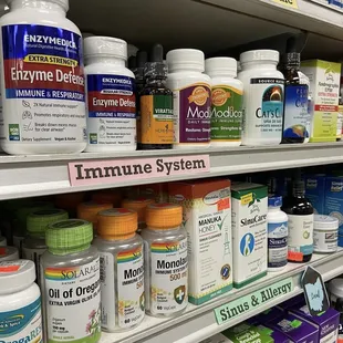 a variety of vitamins