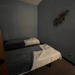 Couples massage room