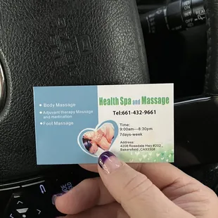 Contact info