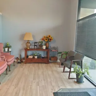 The waiting room