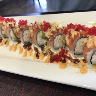 Pink Dragon Roll