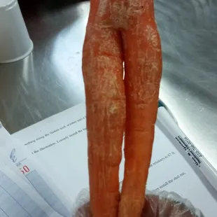 And for the man that has everything we even have female carrots!
