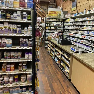 a view of a grocery store