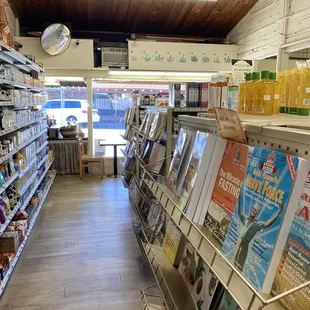 a view of a grocery store