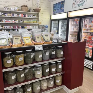 a grocery store with a variety of products