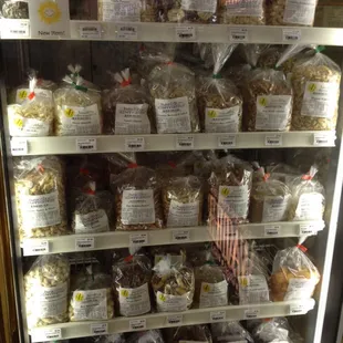 Raw nuts and healthy treats...