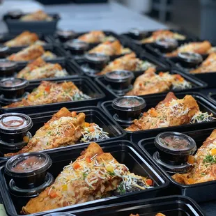 Pulled chicken enchiladas