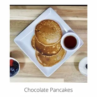 Protein Chocolate Pancakes