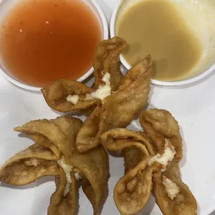 A8. 6 Honey Crab Rangoon