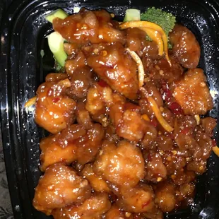 Orange chicken