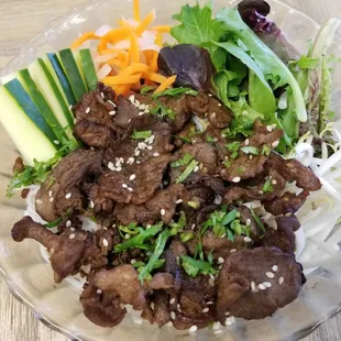 Bulgogi Beef Salad