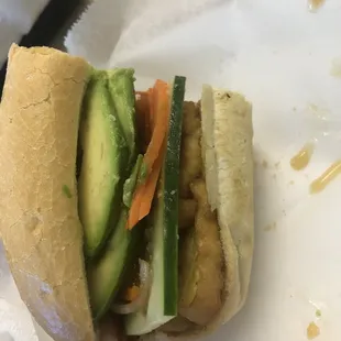 Lemongrass Tofu Banh Mi