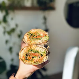 Basil Chicken Wrap