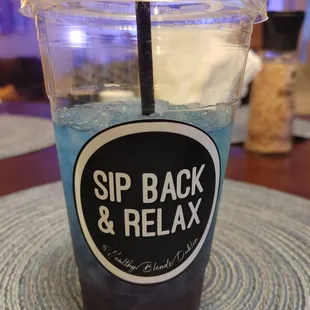 sip back and relax