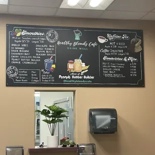 Their menu - there are also a few hidden items you can ask about...