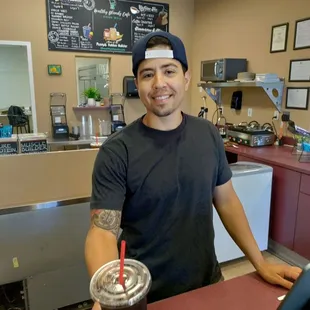 Iced coffee