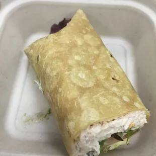 Low Mercury Tuna Wrap