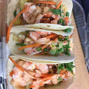 Shrimp Tacos Dada.