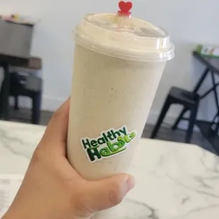 Going Nuts, protein shake- available in Soy, Whey, Pea and plant based protein.