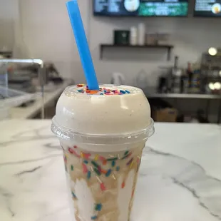 Birthday Cake Protein Shake