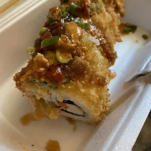 Tsunami roll.