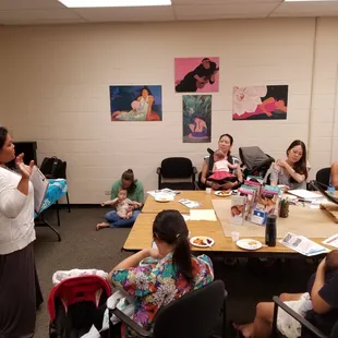 Baby Food and Baby Wearing workshop
