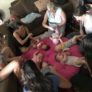 Infant massage workshop - learn how to connect with your baby in new, soothing ways.
