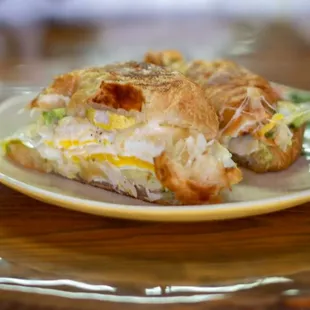 Breakfast croissant