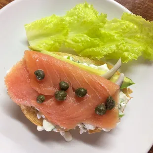 Smoked Salmon Sandwich