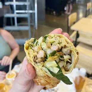 Chicken + veggie eggrolls