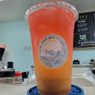 Sunny D Bomb Tea