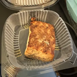 side of salmon for the salad