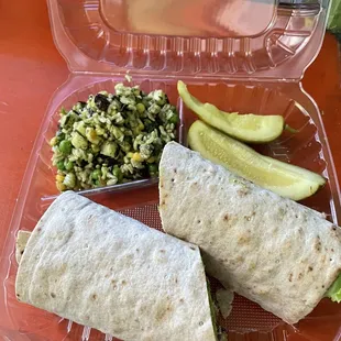 Turn a sandwich into a wrap!