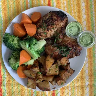 As it looks on a plate.