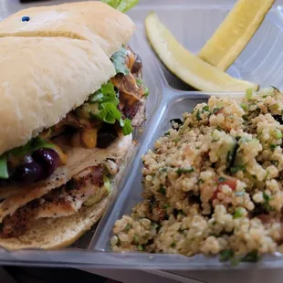 New Sicilian with Quinoa Salad