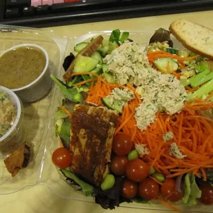 Mediterranean Soy Salad