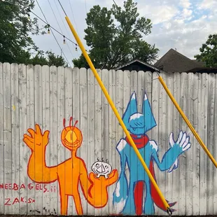 Murals downtown Edmond, Spring 2023