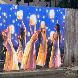 Murals downtown Edmond, Spring 2023