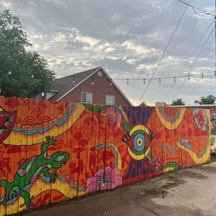 Murals downtown Edmond, Spring 2023