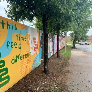 Murals downtown Edmond, Spring 2023