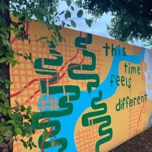 Murals downtown Edmond, Spring 2023