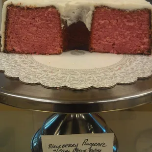 Blackberry Poundcake