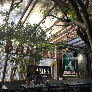 Back patio