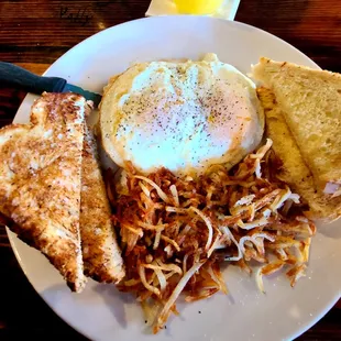 Country Fried Steak and Eggs