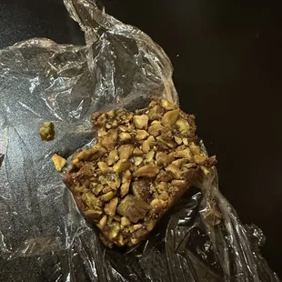 Pistachio vegan fudge