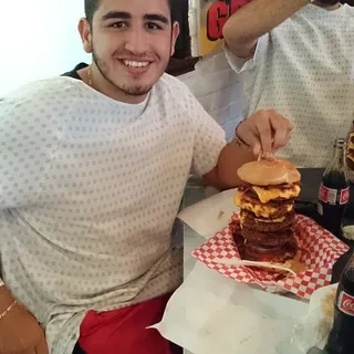 Quintuple Bypass Burger