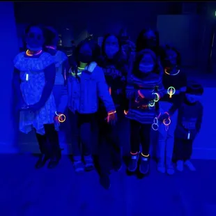 Glow Dance Parties at Heart Craft Studio are so much fun!